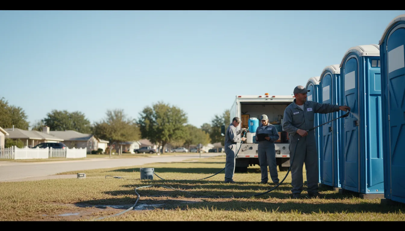 Long-Term Portable Toilet Rental in Hacksneck, VA near me